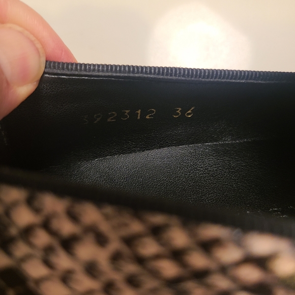 Stella McCartney Binx Python Slip-On Platform Shoes Size 36 - Picture 8 of 16